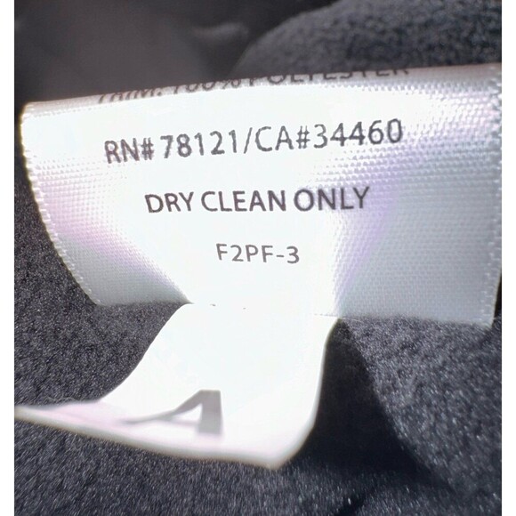 Eileen Fisher black lined Trench style Coat small - Picture 10 of 11